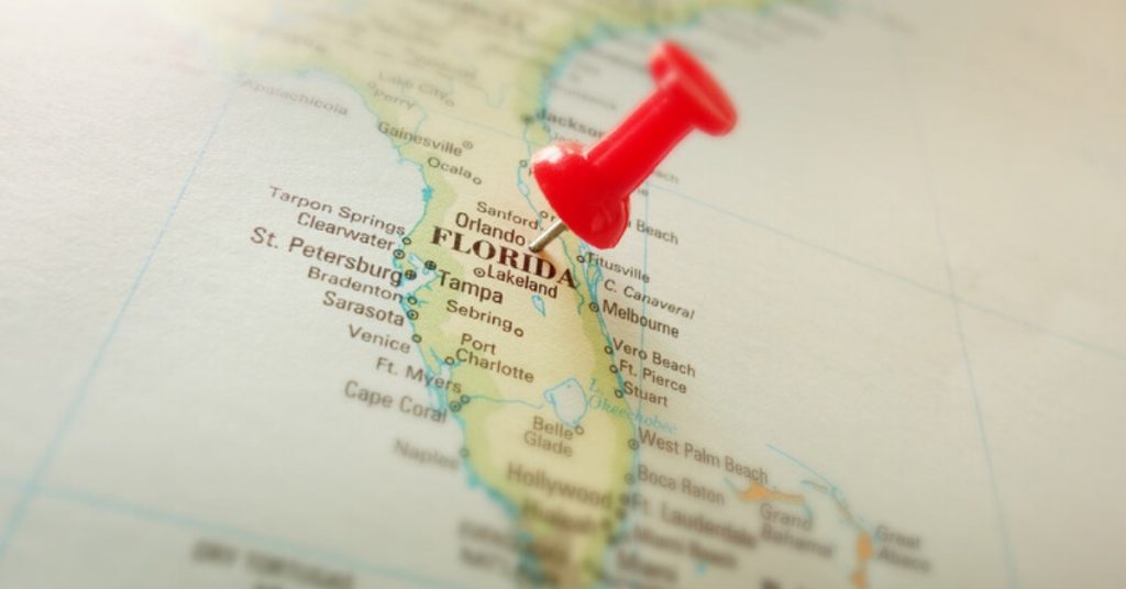 map of florida with red pushpin_canstockphoto12248628 1200x628